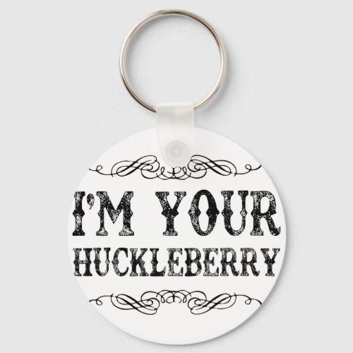 huckleberry keychain