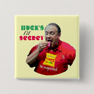 Huck's L'il Secret Pinback Button