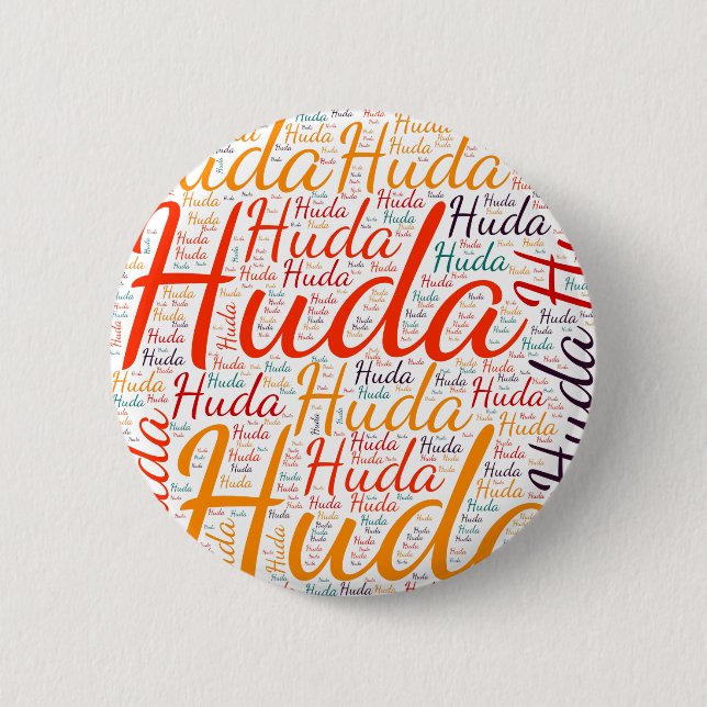 Huda Button (Front)