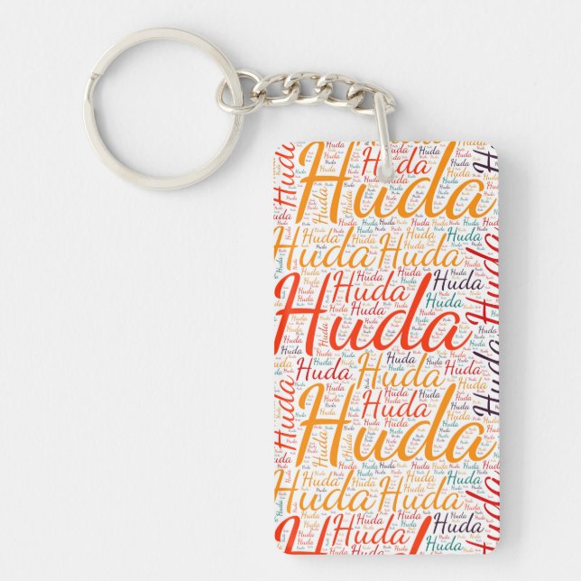 Huda Keychain (Front)