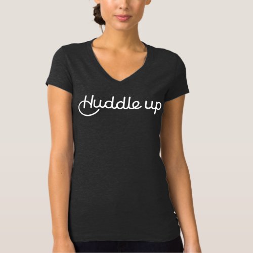 Huddle Up V_Neck Tee