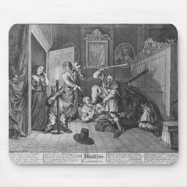 Hudibras Catechiz'd, Plate IV Mouse Pad (Front)