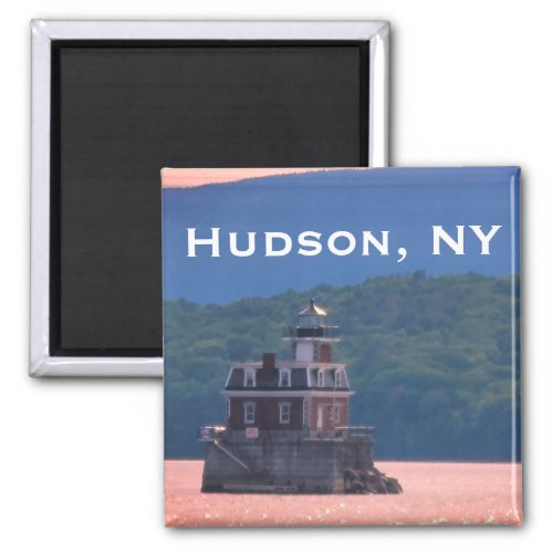 Hudson Athens Lighthouse _ Hudson City Light NY Magnet