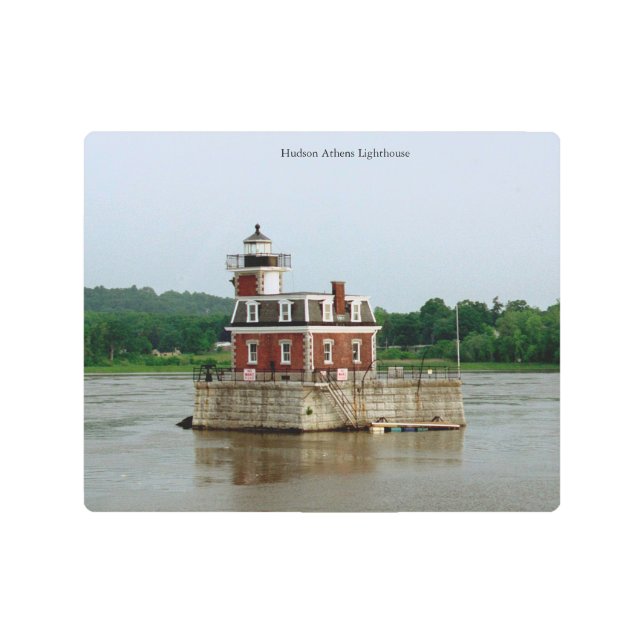 Hudson Athens Lighthouse metallic wall art (Front)