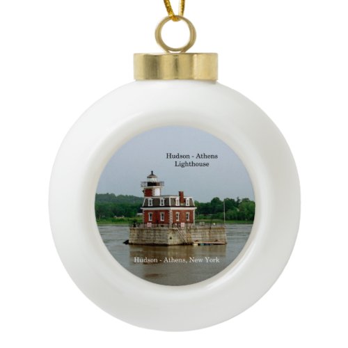 Hudson Athens Lighthouse ornament