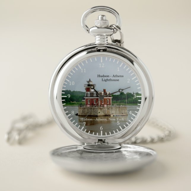 Hudson Athens Lighthouse pocket watch (Inside)