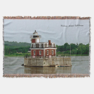 Hudson Athens Lighthouse throw blanket