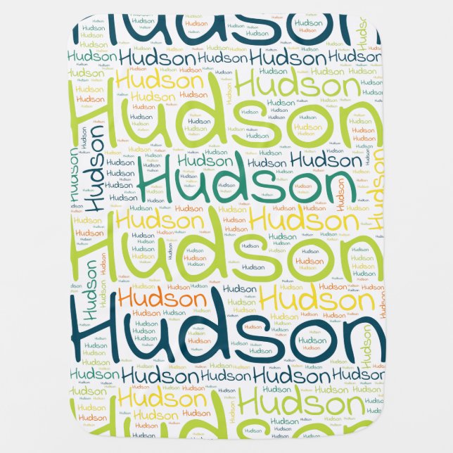 Hudson Baby Blanket (Front)