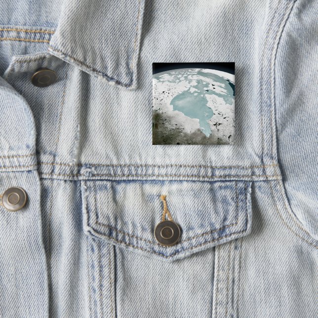 Hudson Bay Sea Ice On April 29, 2006. Button (In Situ)