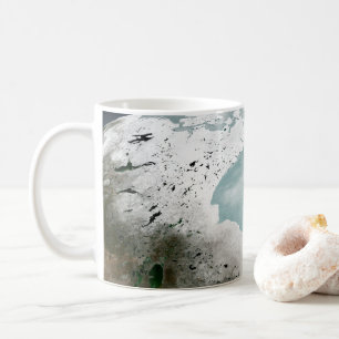 Hudson Bay Sea Ice On April 29, 2006. Coffee Mug