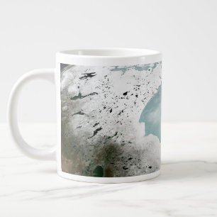 Hudson Bay Sea Ice On April 29, 2006. Giant Coffee Mug