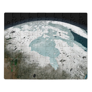 Hudson Bay Sea Ice On April 29, 2006. Jigsaw Puzzle