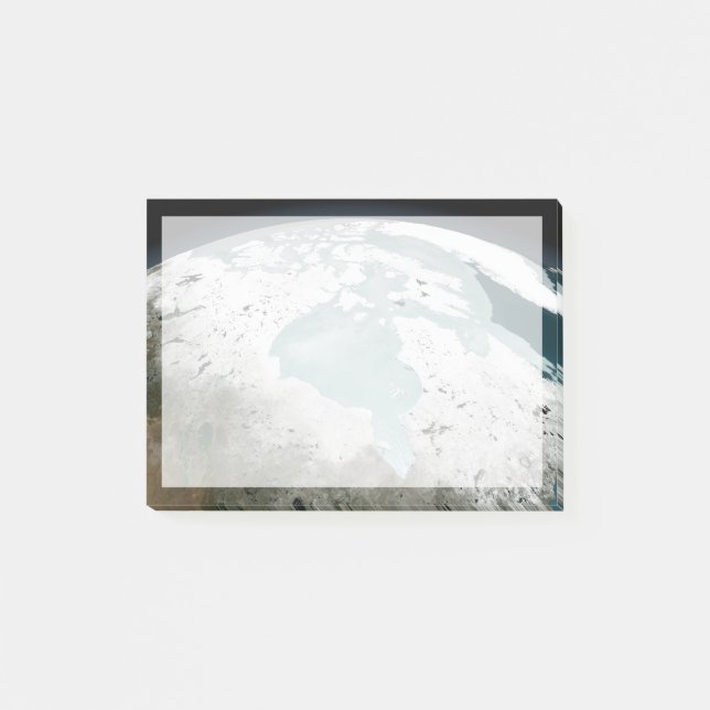 Hudson Bay Sea Ice On April 29, 2006. Post-it Notes (Front)