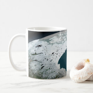 Hudson Bay Sea Ice On November 14, 2005. Coffee Mug
