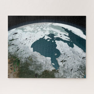 Hudson Bay Sea Ice On November 14, 2005. Jigsaw Puzzle