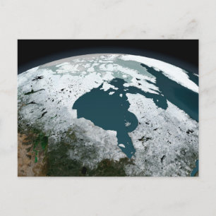 Hudson Bay Sea Ice On November 14, 2005. Postcard