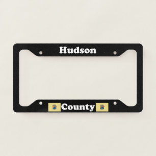 Hudson County New Jersey LPF License Plate Frame