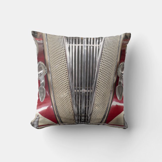 Hudson - Eight Throw Pillow (Front)