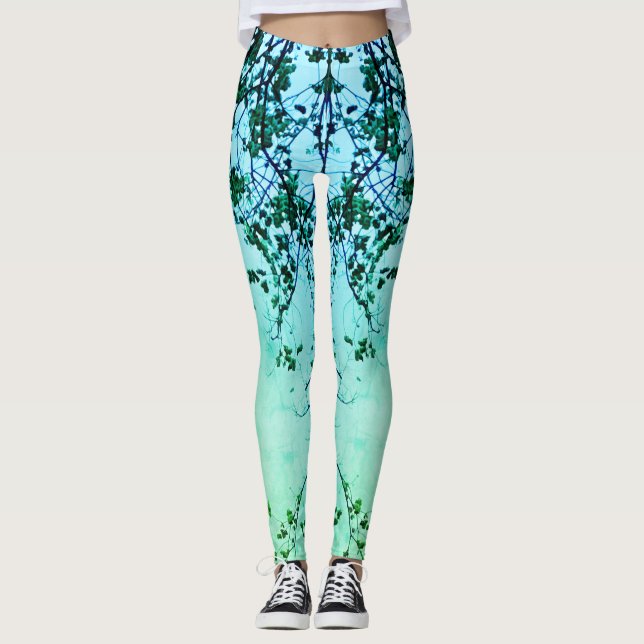 Hudson Leggings Green (Front)