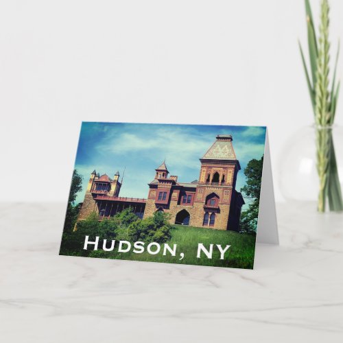 Hudson NY _ Frederic Church Estate Card