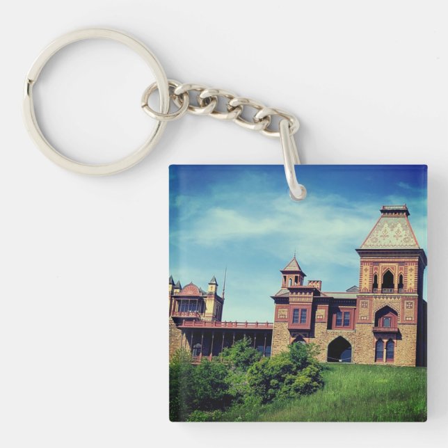 Hudson, NY - Frederic Church Estate Keychain (Front)