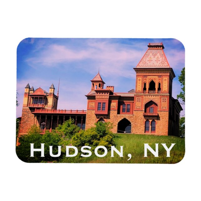 Hudson, NY - Frederic Church Estate Magnet (Horizontal)