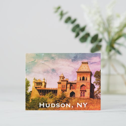 Hudson NY _ Frederic Church Estate Postcard