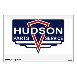 Hudson Parts & Service vintage sign Wall Sticker