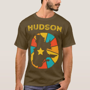 Hudson Quebec Canada Vintage Distressed Souvenir 1 T-Shirt