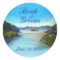 Hudson River at West Point Wedding Stickers