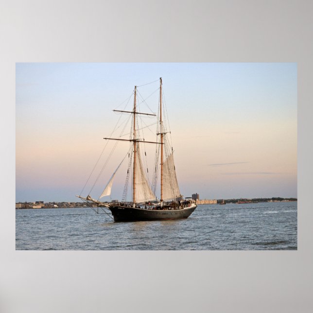 Hudson River Boat Tour Poster (Front)