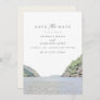 HUDSON RIVER New York Watercolor Save the Date Invitation