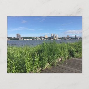 Hudson River Riverside Park Manhattan New York NYC Postcard