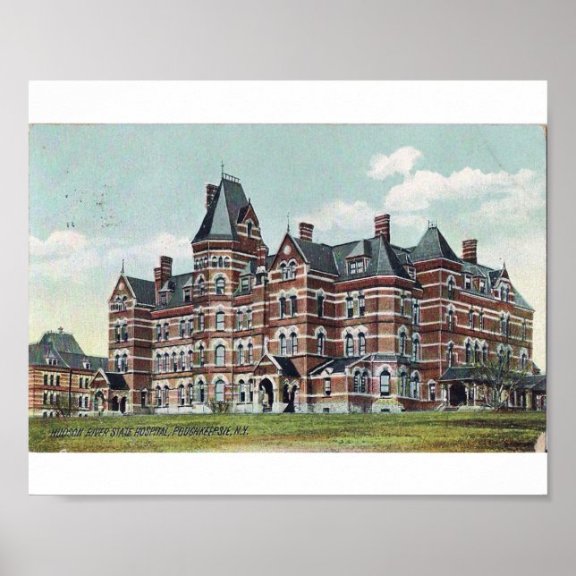 Hudson River State Hospital Poster (Front)