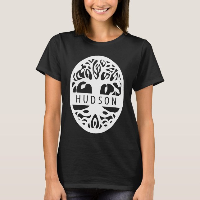 Hudson St Pattys Day Celtic Roots Matching Irish F T-Shirt (Front)