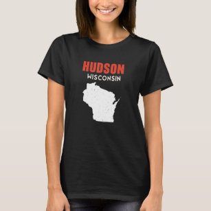 Hudson USA State America Travel Montanan Helena T-Shirt