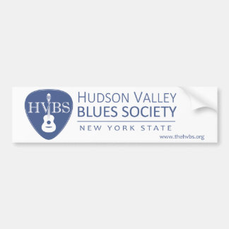 Hudson Valley Blues Society Bumper Sticker