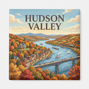 Hudson Valley USA Magnet