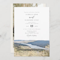 HUDSON VALLEY Watercolor New York Skyline Wedding