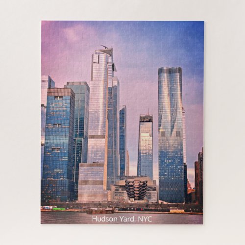 Hudson Yard Manhattan New York Cityscape Jigsaw Puzzle