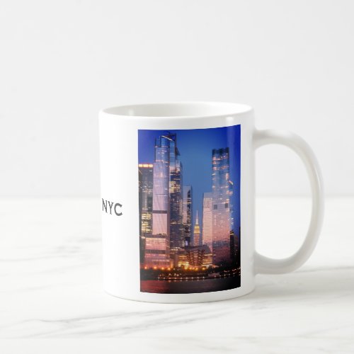 Hudson Yards Vessel Empire State Building NYC Coffee Mug