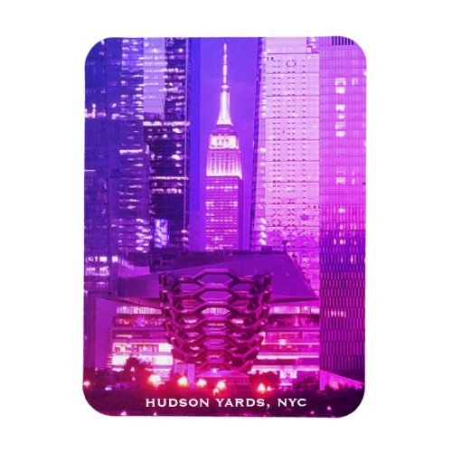 Hudson Yards Vessel Empire State Building NYC Magnet