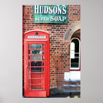 Hudson's Super Soap Sign by VintageFactory at Zazzle