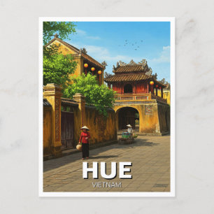 Hue Imperial City Vietnam Travel Postcard