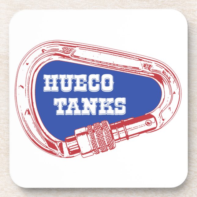 Hueco Tanks Carabiner Coaster (Front)