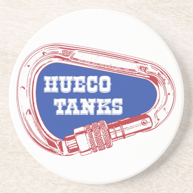 Hueco Tanks Carabiner Coaster (Front)