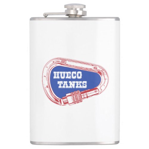Hueco Tanks Carabiner Hip Flask