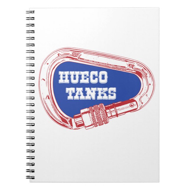 Hueco Tanks Carabiner Notebook (Front)