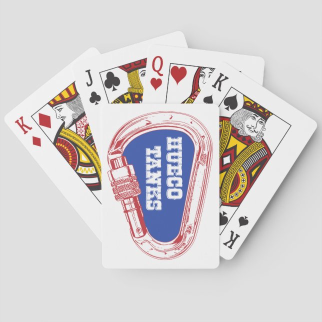 Hueco Tanks Carabiner Poker Cards (Back)