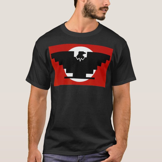 Huelga Bird Chicano T-Shirt (Front)